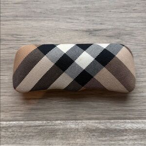 BURBERRY Novacheck Sunglass Eyeglass Case Hard Shell